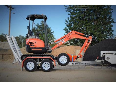 mini excavator trailer package|mini excavator trailer for sale.